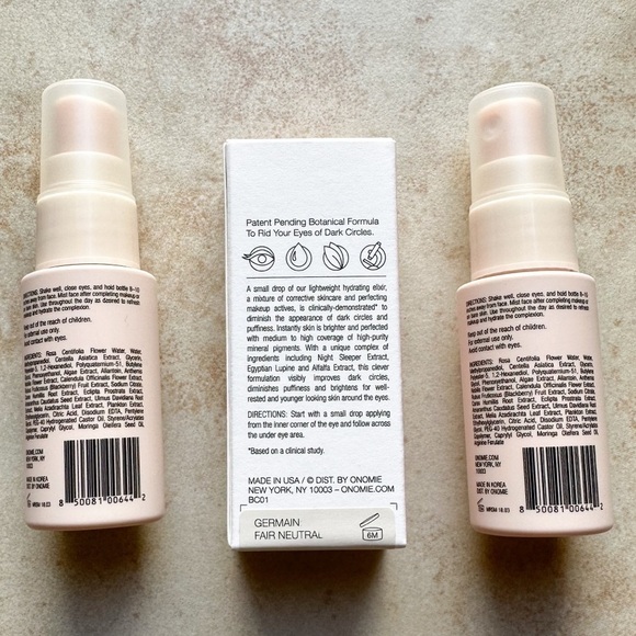 Onomie Radical Setting Mist &‎ Bright Concealing Elixir - Picture 2 of 3